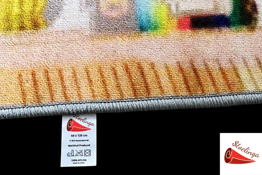 Gesigneerd echtheidscertificaat van het 1stoelinga 50 Edition €50 euro tapijt