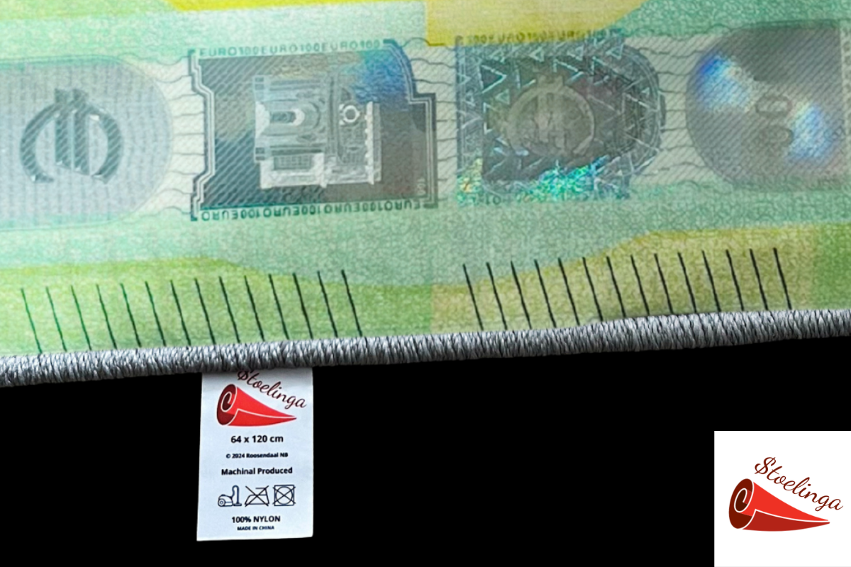 Exclusief €100 eurobiljet tapijt – 1stoelinga 100 Edition limited design