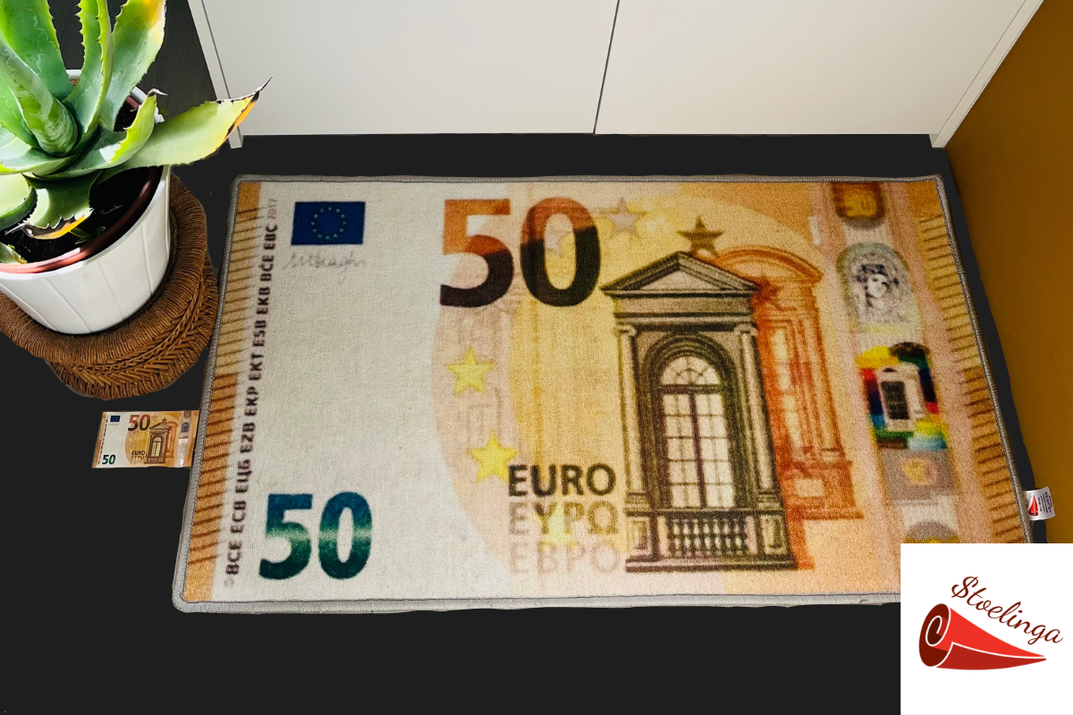 Exclusief €50 eurobiljet tapijt – 1stoelinga 50 Edition limited design